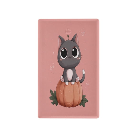 Switch Panel Switch Decoration 2.76x4.53x0.28 Inches Unused Outlet Cover Switch Plate Wall Plates Living Room Kitchen Bedroom Study Switches A Cute Cartoon Cat