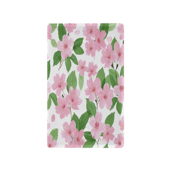 Switch Panel Switch Decoration 2.76x4.53x0.28 Inches Unused Outlet Cover Switch Plate Wall Plates Living Room Kitchen Bedroom Study Switches Pink Cherry Blossom Motif