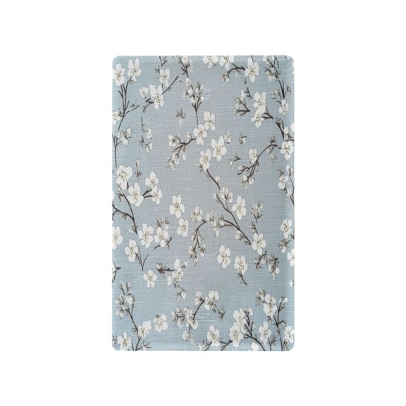 Switch Panel Switch Decoration 2.76x4.53x0.28 Inches Unused Outlet Cover Switch Plate Wall Plates Living Room Kitchen Bedroom Study Switches Pretty White Cloth Flowers