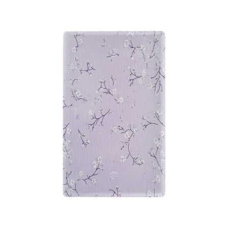 Switch Panel Switch Decoration 2.76x4.53x0.28 Inches Unused Outlet Cover Switch Plate Wall Plates Living Room Kitchen Bedroom Study Switches Purple Cloth Flowers