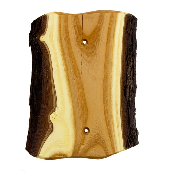 Switch Plate - Rustic - 1 Blank - Russian Olive