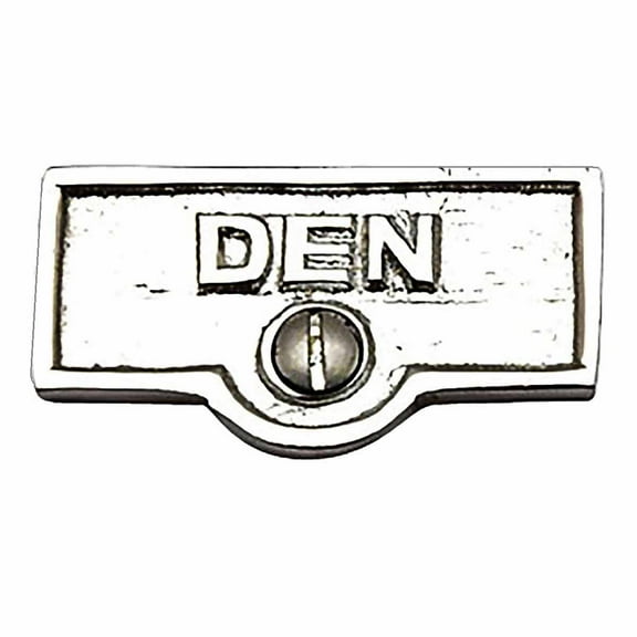 Switch Plate Tags DEN Name Signs Labels Chrome Brass Traditional Engraved Wall Light Switch Cover Labels | Renovators Supply