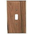 thumbnail image 1 of Switch Plate - Traditional - 1 Toggle - Rustic Hickory, 1 of 7