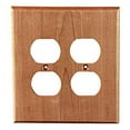 thumbnail image 1 of Switch Plate - Traditional - 2 Duplex - Natural Maple, 1 of 7