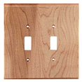 thumbnail image 1 of Switch Plate - Traditional - 2 Toggle - Natural Maple, 1 of 7