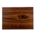 thumbnail image 1 of Switch Plate - Traditional - 3 Blank - Black Walnut, 1 of 7