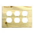 thumbnail image 1 of Switch Plate - Traditional - 3 Duplex - Blued Pine, 1 of 7