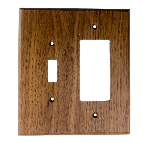 Switch Plate - Traditional - Toggle / Rocker - Black Walnut