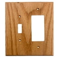 thumbnail image 1 of Switch Plate - Traditional - Toggle / Rocker - Red Oak, 1 of 1