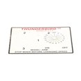 thumbnail image 1 of Thunderbird Switch Plate ARM-30/40-205 - Genuine OEM Replacement Part, 1 of 4