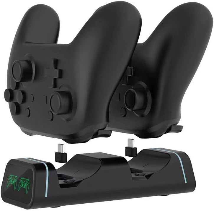 Switch Pro Controller Charger, Xbox Series S/X Controller Charging Dock, PS5 Controller Charging Station, Switch Pro Controller (Not suitable for Power A pro controller)