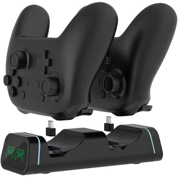 Switch Pro Controller Charger, Xbox Series S/X Controller Charging Dock, PS5 Controller Charging Station, Switch Pro Controller (Not suitable for Power A pro controller)