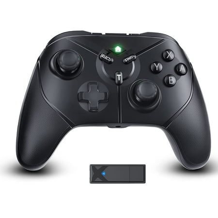 Switch Pro Controller for Nintendo Switch/Switch Lite/OLED/PC, Bonadget Wireless Game Controller with 2 Programmable Buttons,Dual Vibration,Turbo,6-Axis Gyro Sensor and Wake up Function