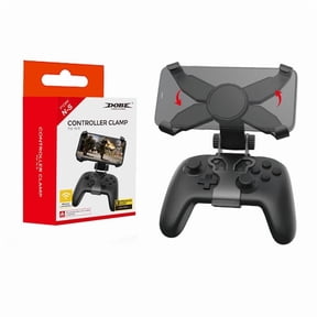 Switch Pro Controller Phone Mount - Adjustable X-Shape Clip Holder for Nintendo Switch Pro Bluetooth Gamepad & Mobile Phones