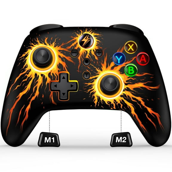 Switch Pro Controller for Nintendo Switch/Lite/OLED, Wireless Switch Remote for Android/IOS/Windows PC with Programmed, Wakeup