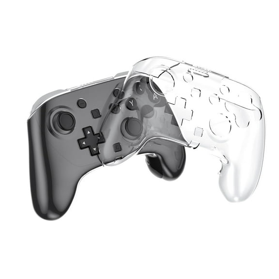 Crystal Clear Hard Shell Case for Switch 2 PRO Controller  Scratch-Resistant, Shockproof PC Protection with Precise Button Cutouts & Non-Slip Grip