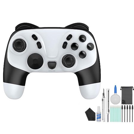 Switch Pro Wireless Controller for Nintendo Switch/OLED/Lite with BOLT AXTION Bundle