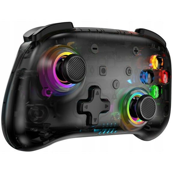 Switch Pro Wireless Switch Metal Key Switch with OLED Crystal Handle