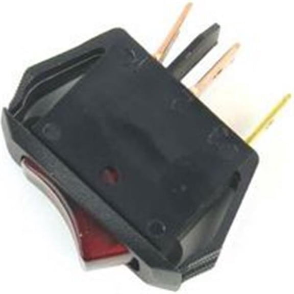 Switch Rckr Red 125V On/Off 61032