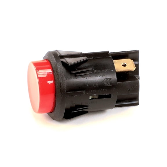 Follett Switch, Red, Spst, No Momentary, Raised Button 00105429 - Genuine OEM Replacement Part