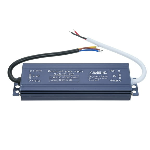 Switch Supply,Driver Switch Output Led Constant Output To Waterproof Led 12v 60w Led Driver 12v -240v To Adapter -240v Switch 12v Output To Driver Ip67 12v