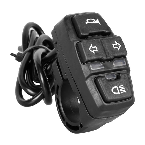 Switch,Switch Handlebar Handlebar Lamp Turn Switch 3-in-1 E-bike Turn Hxber Lamp Motorcle Turn Qinquan Qahm