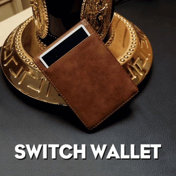 Switch Wallet Magic Tricks Close Up Street Illusions Gimmicks Amazing Card To Wallet Magician Money Transformations Magic Props