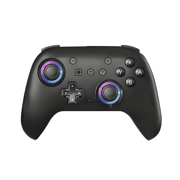Switch Wireless Controller, 6-Axis Gyro, RGB Joysticks, Programmable Back Buttons