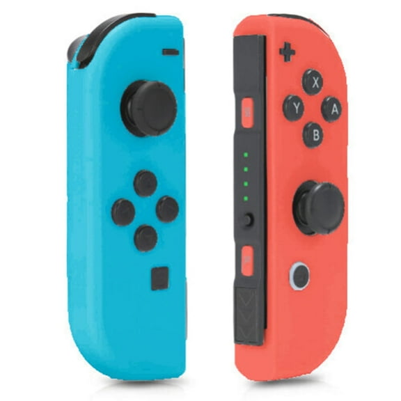 Switch Wireless Controllers Replacement Wireless Gamepad Joy-con Dual Vibration (Blue & Red)