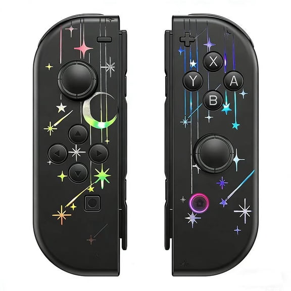 Switch Wireless Controllers with Hand Strap Replacement Wireless Gamepad Joy-con Dual Vibration