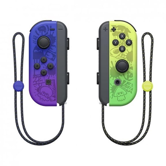 Switch Wireless Controllers with Metal Hand Strap Replacement Wireless Gamepad Joy-con (Splatoon)