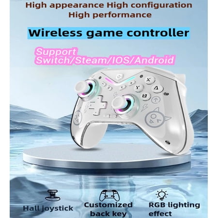 Switch Wireless Gaming Controller Bluetooth Gamepad for Android iPhone IOS Phone/PC Tablet