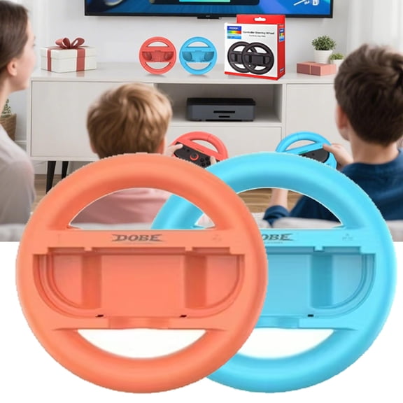 Switch2 controller racing steering wheel switch2 left and right small handles circular steering wheel bracket 2 pieces