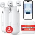 thumbnail image 1 of SwitchBot Curtain Rod 3 and Hub Mini, Smart Curtain Opener and Smart Wi-Fi Gateway, Retrofit & Motorize Existing Curtains, White, 1 of 10
