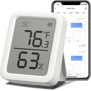 Smartro SC42 Professional Digital Hygrometer Indoor Thermometer Room Humidity Gauge & Pro Accuracy Calibration