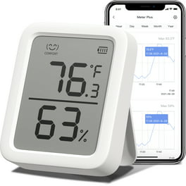 Leye Indoor Outdoor Thermometer Hygrometer Wireless Weather Station,  Temperature Humidity Monitor Battery Powered Inside Outside Thermometer 
