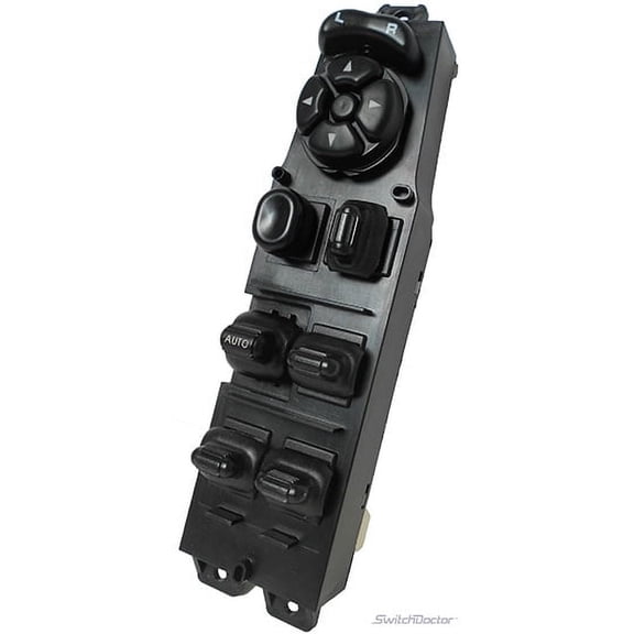SwitchDoctor Dodge Ram Master Power Window Switch, Black