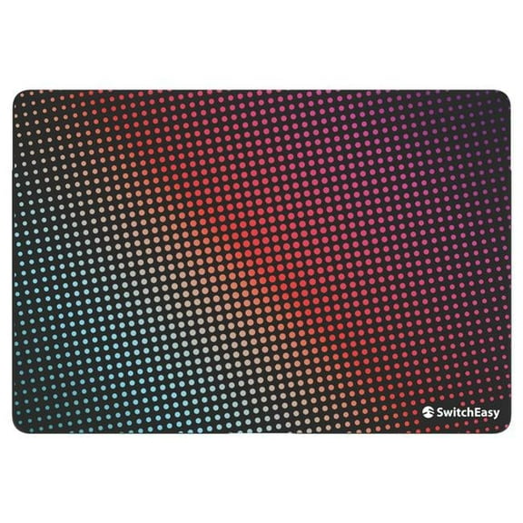 SwitchEasy GS-105-120-218-153 13 in. Artist MacBook Protective Case for M2 -M1 Intel 2016-2022 MacBook Pro, Rainbow