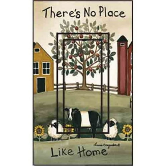 SwitchStix No Place Like Home Single Rocker Peel and Stick Switch Plate Cover Dcor