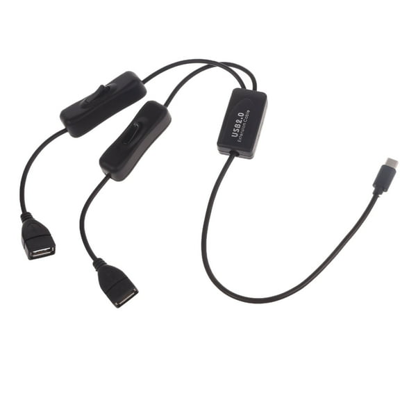 Switchable Cable Data Line OTG Cable for Fast- Charging, Data Transfer, Hard Drives, Hubs,Mobile Devices