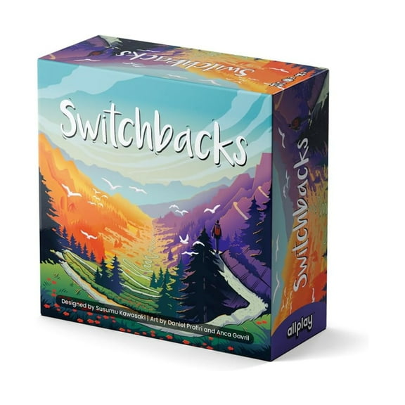 Switchbacks Family Board Game for Ages 8+, from Asmodee