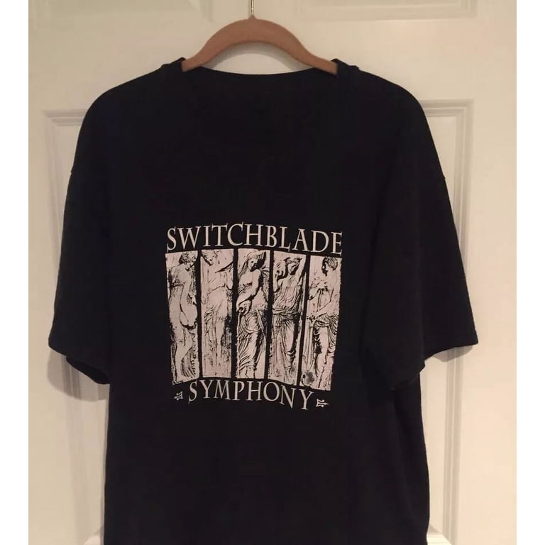 Switchblade Symphony Logo Collection Shirt Classic Black Unisex S 