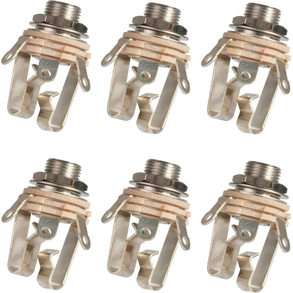Switchcraft Output Jack, Stereo - 6 Pack
