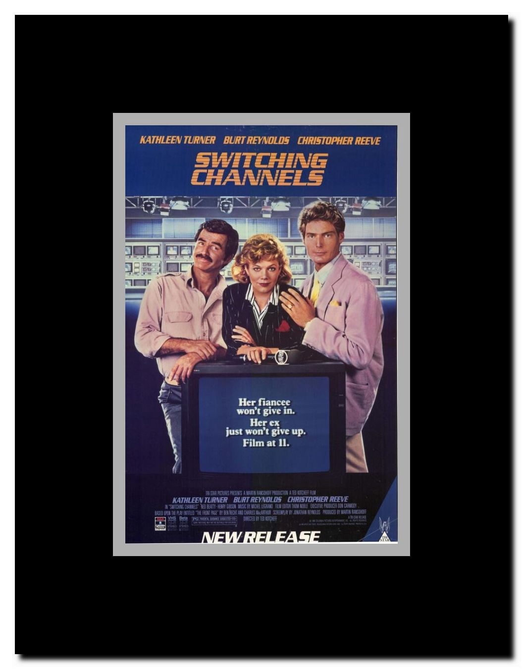 Switching Channels Framed Movie Poster