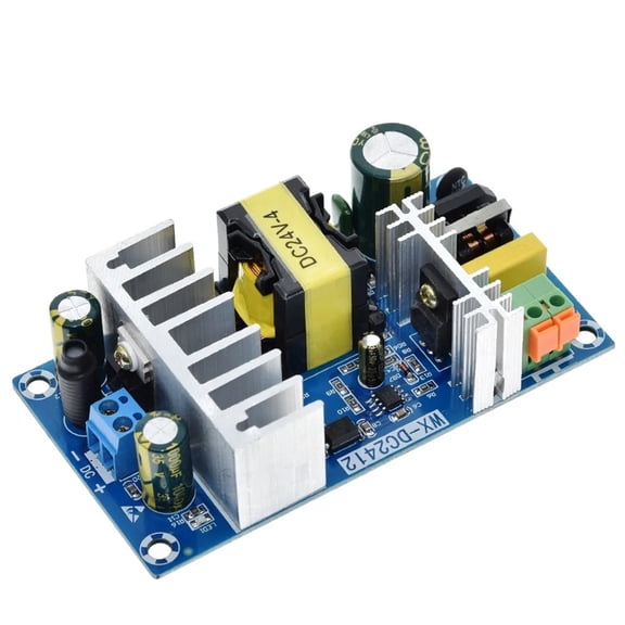 Switching Power Supply Board 24V 4A-6A 100W AC 85-265V to DC Step Down Transformer for Industrial Applications