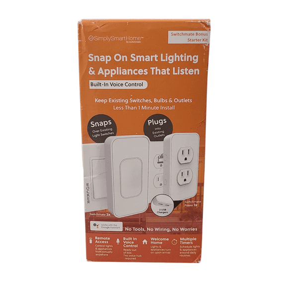 Switchmate Home Lighting Bonus Starter Kit - Rocker - White (SKLPP00R2)