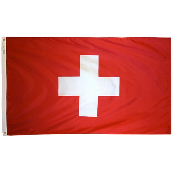 Switzerland - 3'X5' Nylon Flag