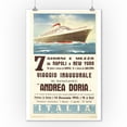 thumbnail image 1 of Switzerland - Andrea Doria - (artist: Patrone, Giovanni c. 1953) - Vintage Advertisement (9x12 Art Print, Wall Decor Travel Poster), 1 of 3