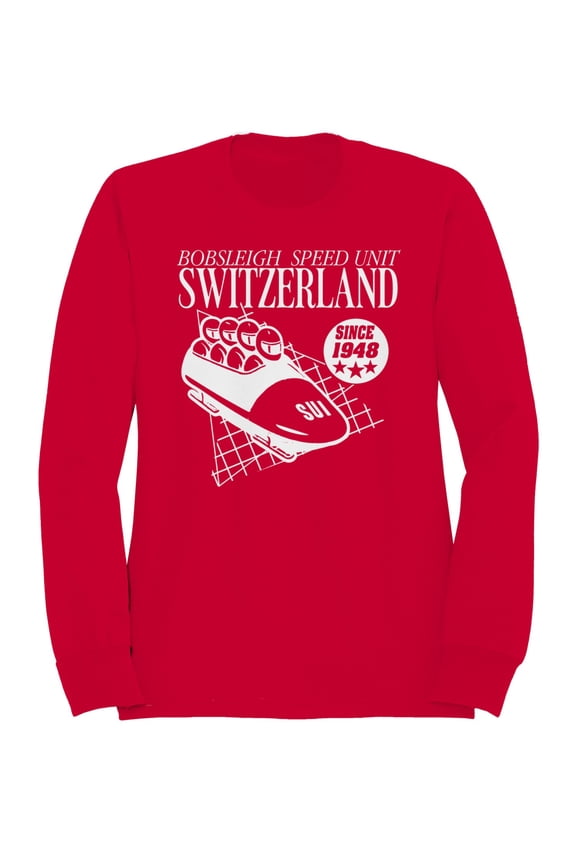 Switzerland Bobsleigh Team Design Women's Sweatshirt