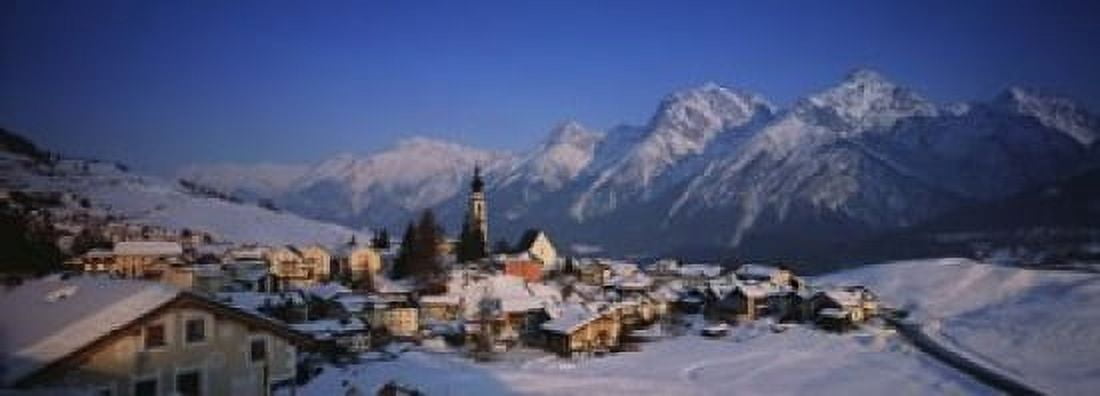 Switzerland Canvas Art - Panoramic Images (18 x 7)